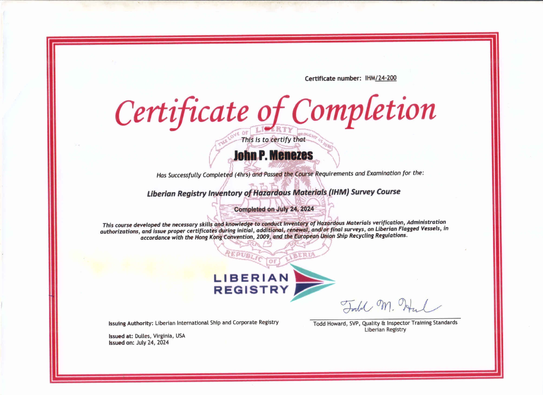 menezes-IHM-certificate